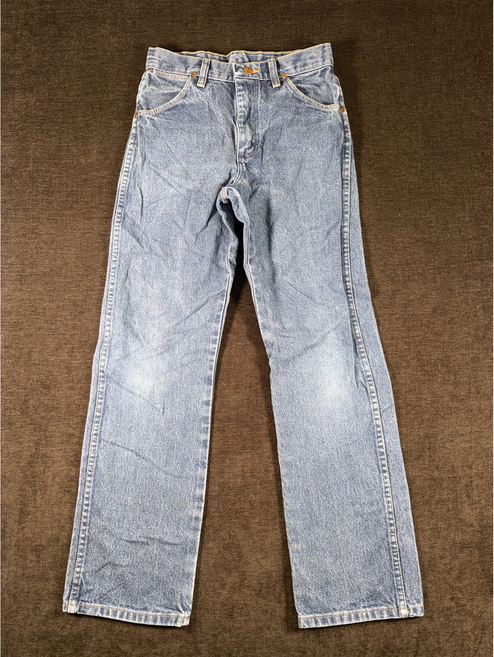 Wrangler Light Blue Denim Jeans Size 14 Straight Leg
